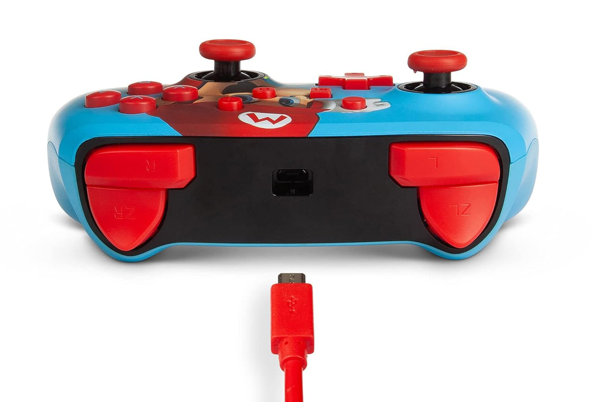 PowerA Enhanced Wired Controller for Nintendo Switch – Mario Punch