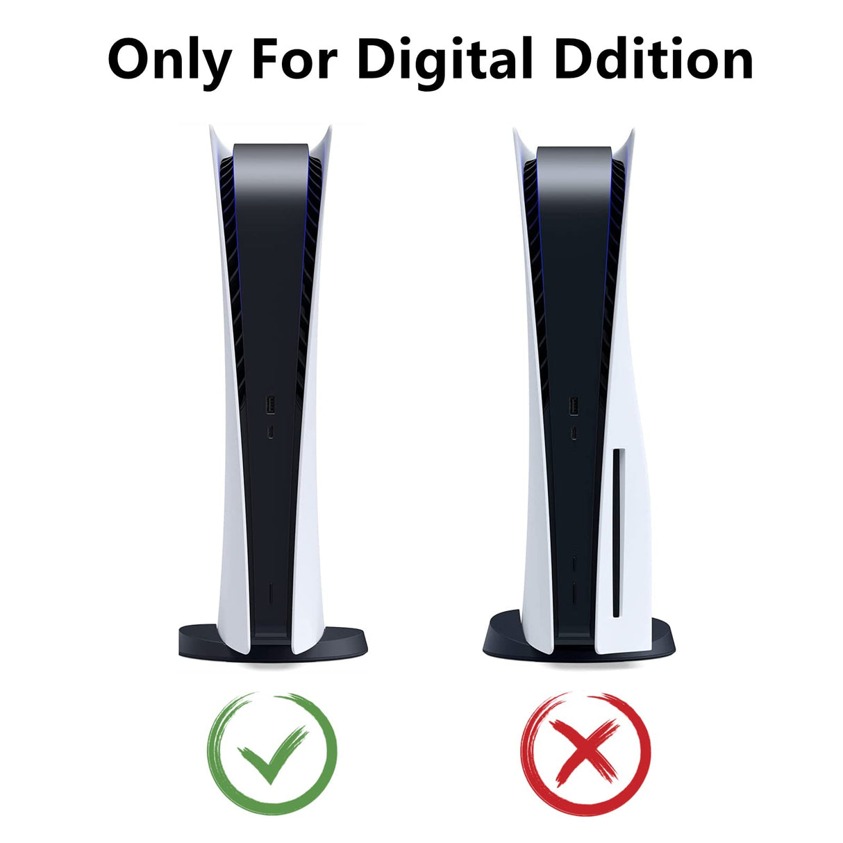 PS5 Digital Console Cover Shell - Blue