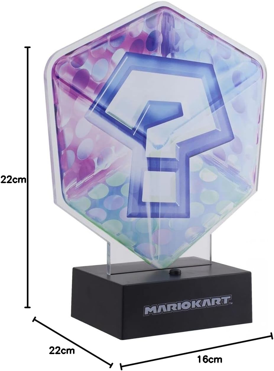 Mario Kart Acrylic Question Block Light
