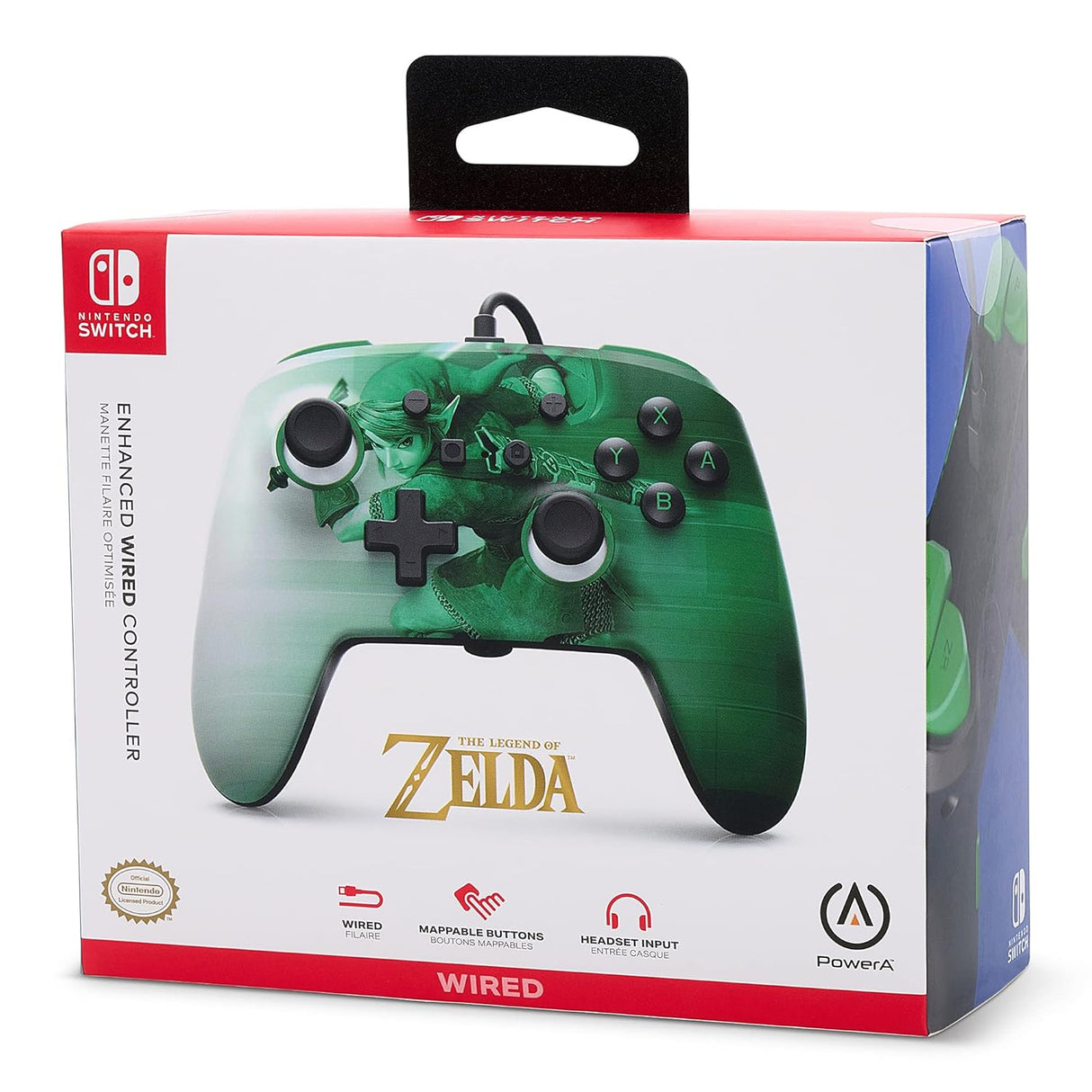 PowerA SW Enhanced Wired Controller- Heroic Link