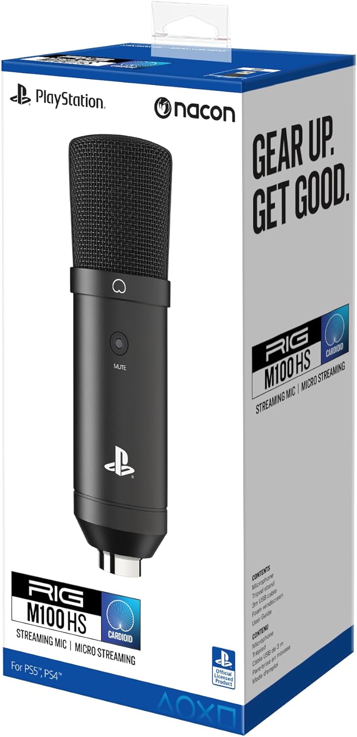 Nacon RIG M100 HS Streaming Microphone