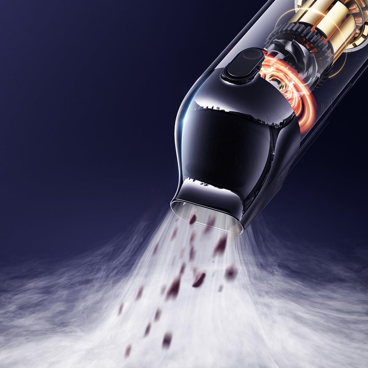 Baseus A5 Car Vacuum Cleaner (16000pa) - Cluster Black