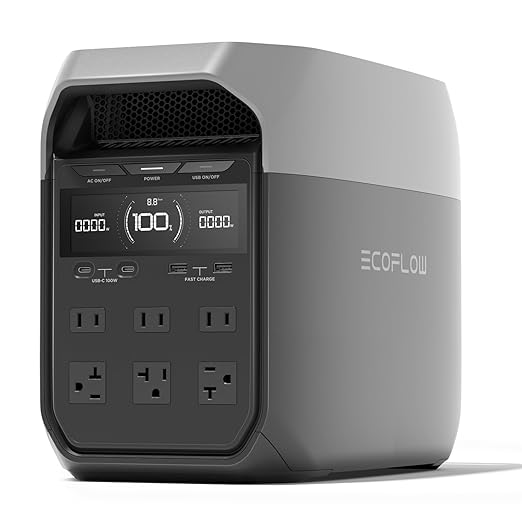 EcoFlow DELTA 3 Plus Portable Power Station (1024Wh / 1800W) Surge 3600W