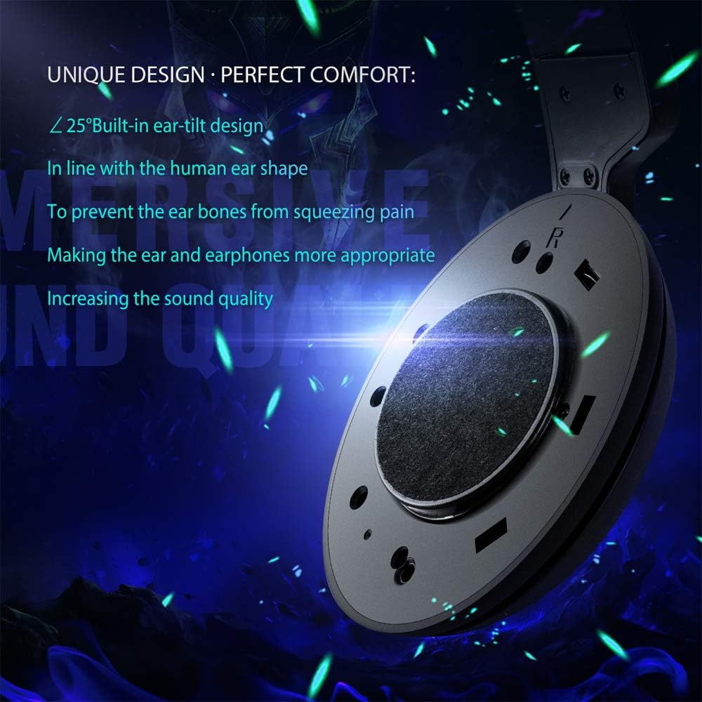 NUBWO N12 Gaming Headset – Black