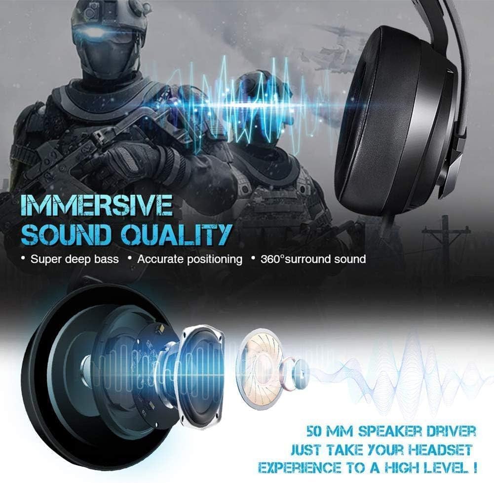 NUBWO N12 Gaming Headset – Black