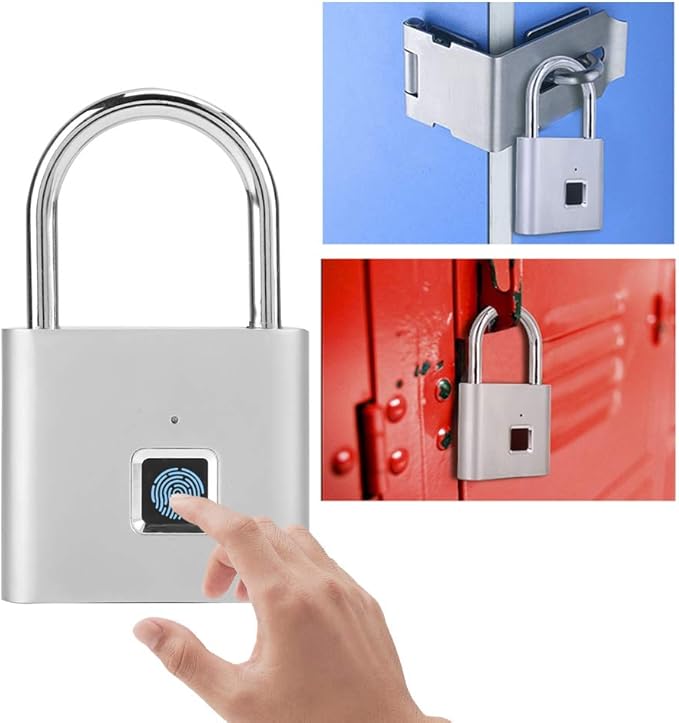 Fingerprint key lock Model Y1501, Materail: Aluminum alloy / stainless