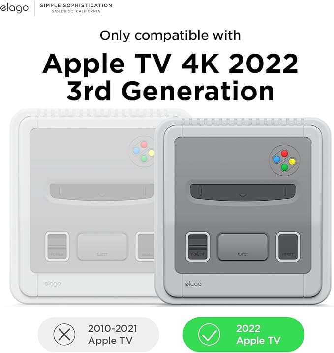 Elago T4 Nintendo Apple TV Case