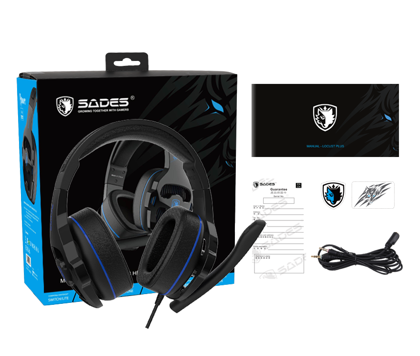 SADES P POWER MULTI-PLATFOM HEADSET SA-726