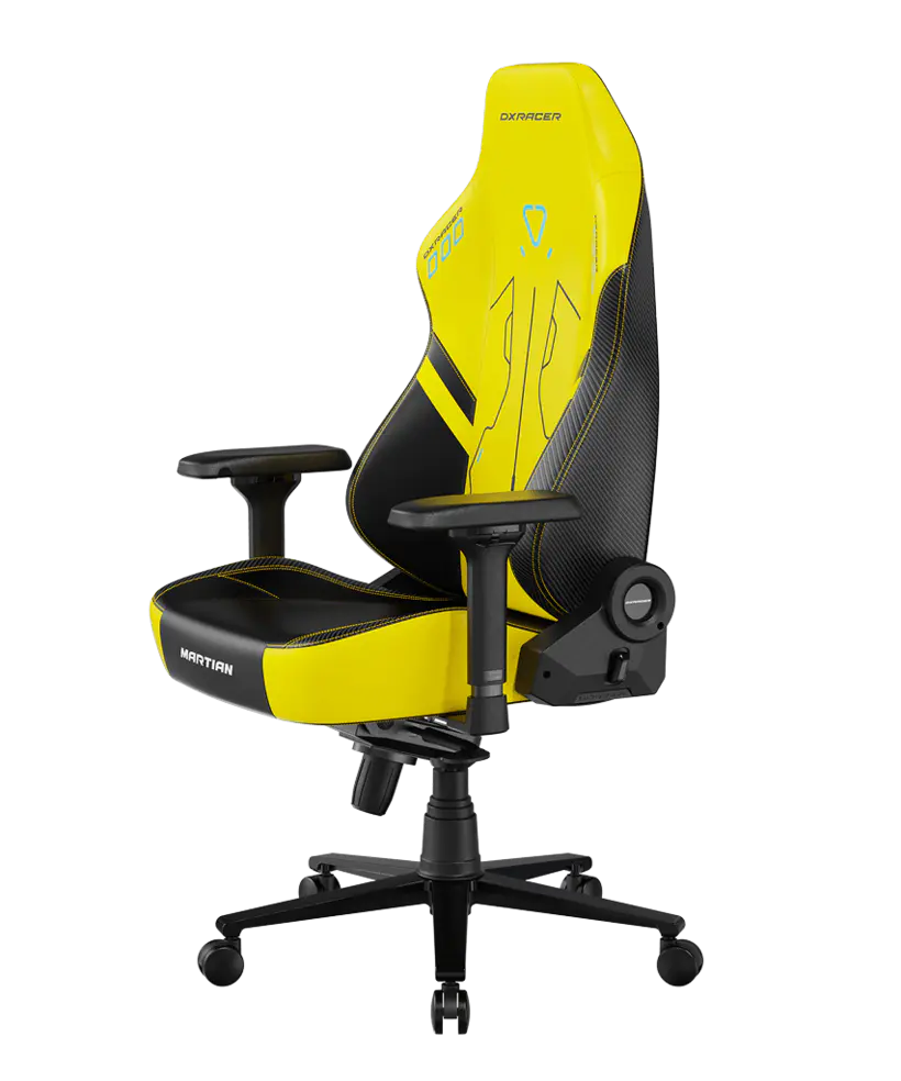 DXRacer Martian Series L Gaming Chair Black/Yellow