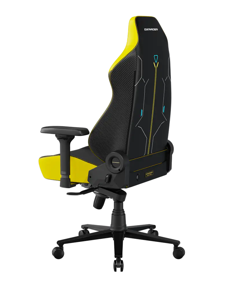 DXRacer Martian Series L Gaming Chair Black/Yellow