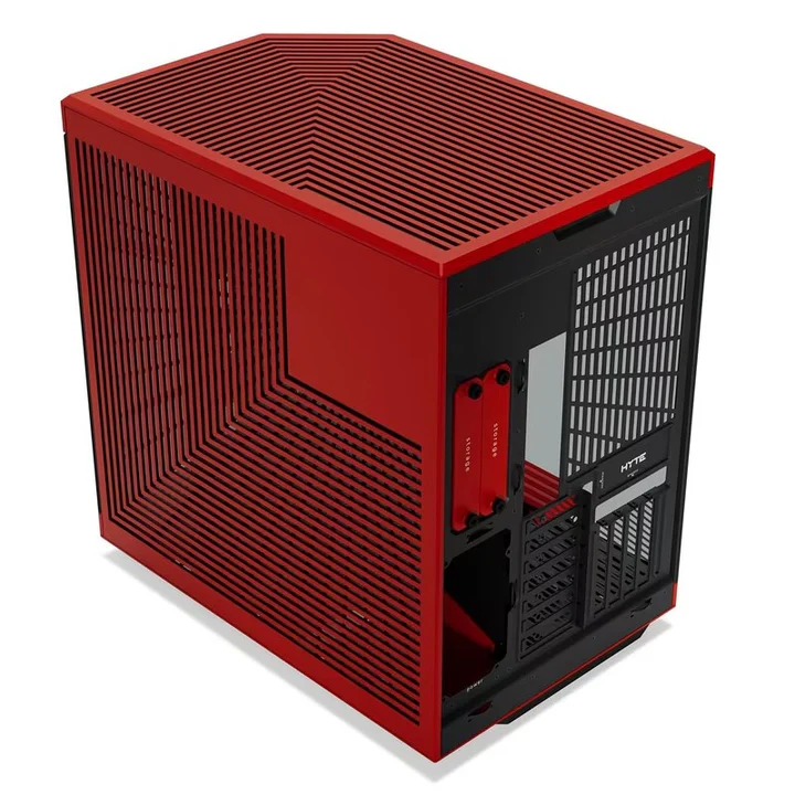 HYTE Y70 E-ATX Mid Tower Gaming Case - Black Cherry