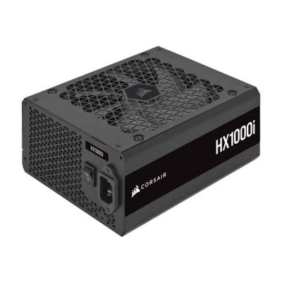 CORSAIR HX1000i 1000W Platinum Fully Modular Ultra-Low Noise ATX Power Supply (UK) - Black