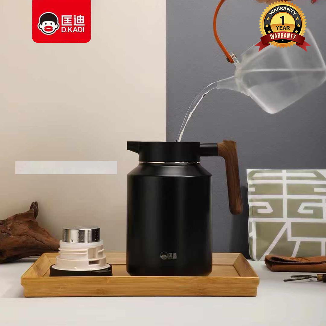 Dkadi KD9096 Vacumm Bottle 1900ML- BLACK