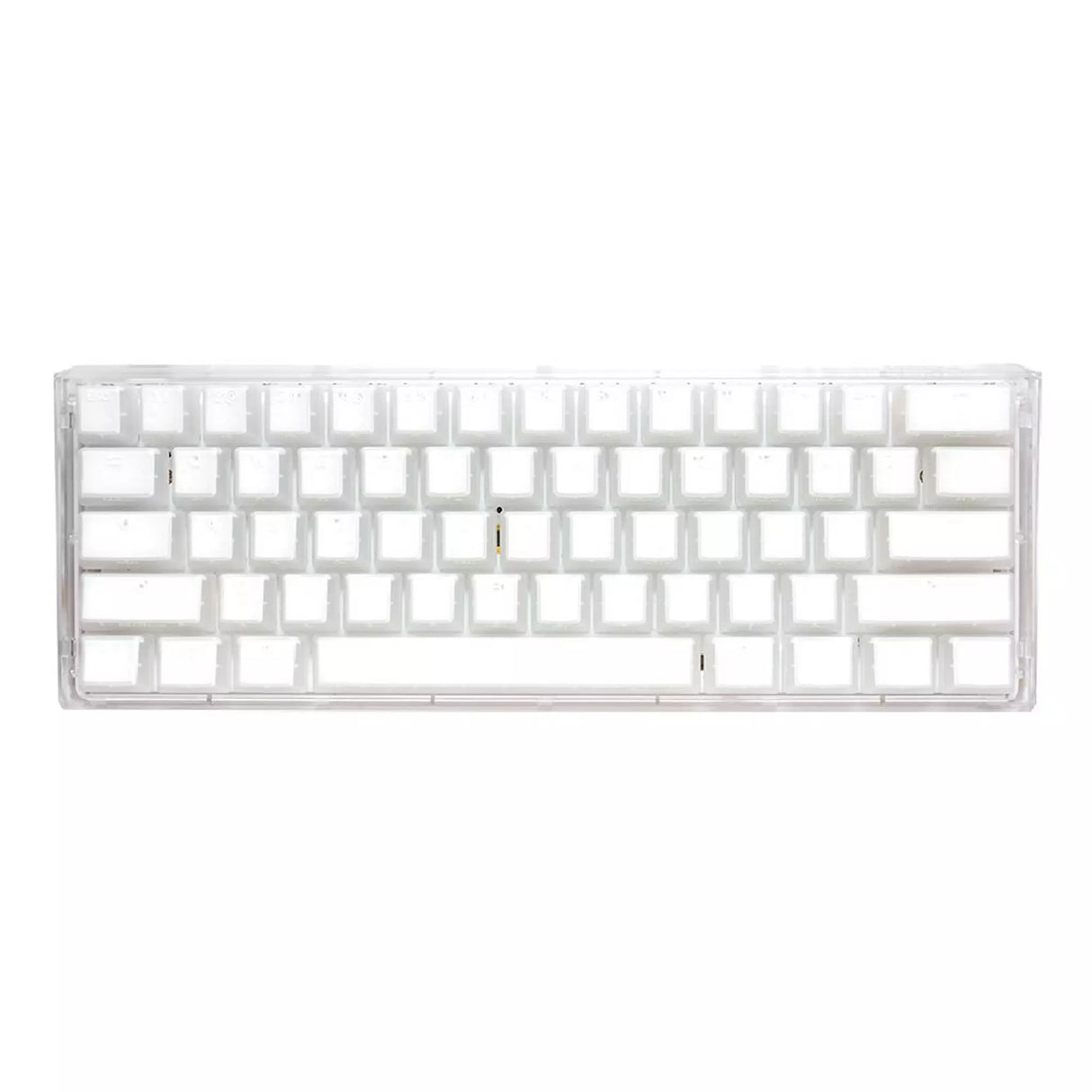 DUCKY ONE 3 MINI HOT SWAP Blue Switch Cherry RGB Wired Mechanical Gaming Keyboard - Aura White