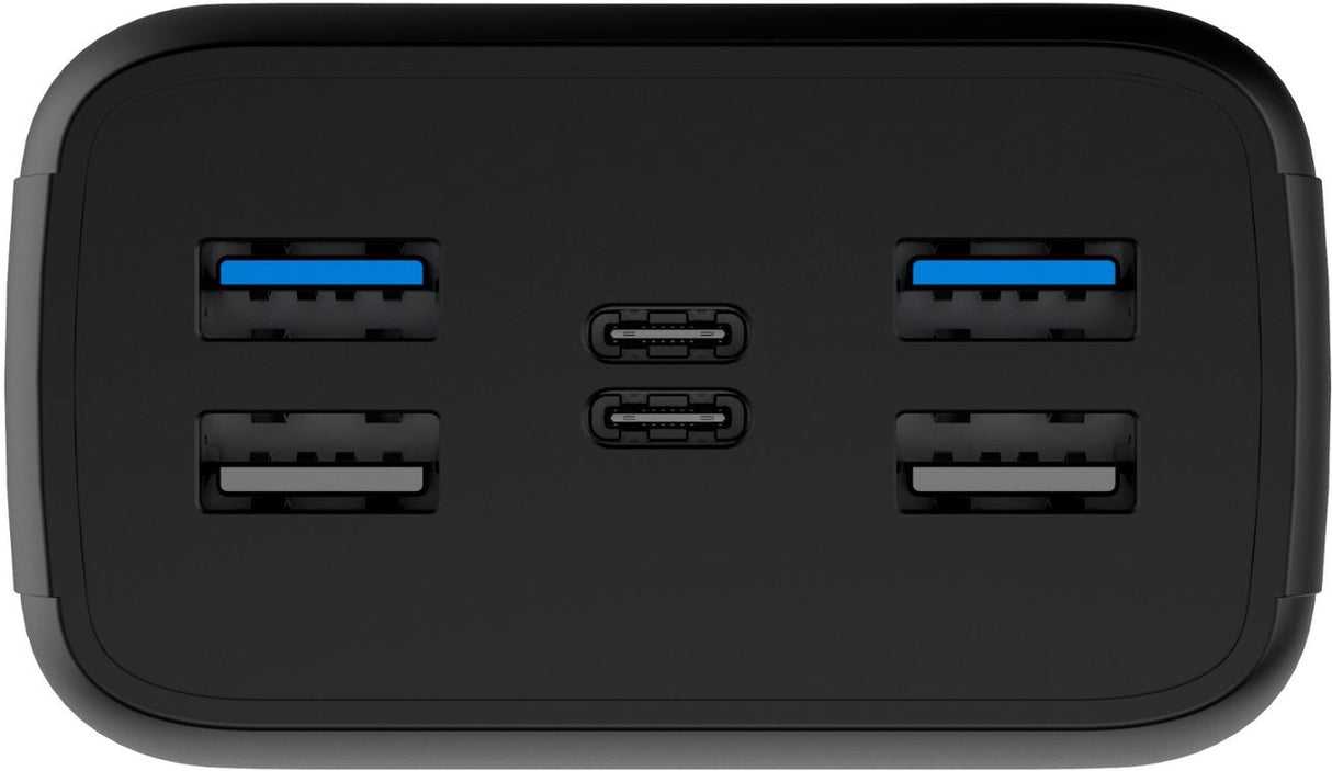 Energizer Ultimate 30000 mAh Power Bank, 22.5W, Triple Output, with Power Delivery USB-C Output and Fast Charge, Dual InputW LED Indicator, LCD Indicator, Black