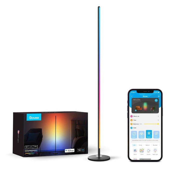 Govee RGBICW Smart Corner Floor Lamp - H6076