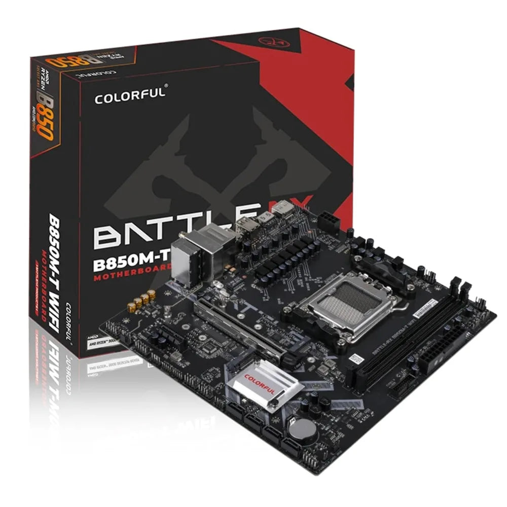 Colorful BATTLE-AX B850M-T WIFI V14 DDR5 M-ATX Gaming Motherboard