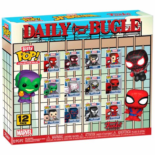 Bitty Pop! Marvel: Spider-Man 12pc Multipack