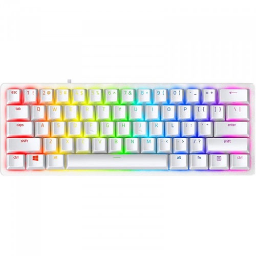 Razer Huntsman V3 Pro Mini 60% Analog Optical Esports Keyboard - White