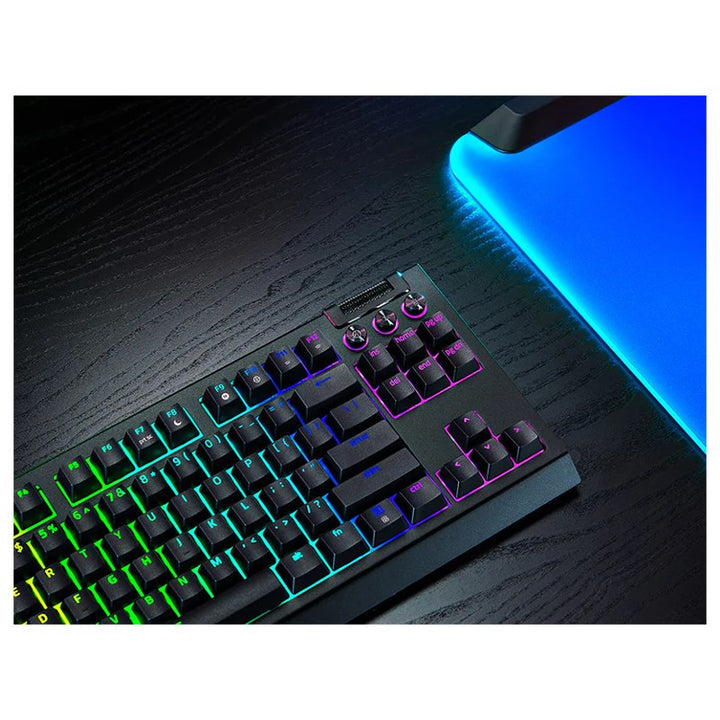 Razer BlackWidow V4 Tenkeyless HyperSpeed Wireless Hot-swappable Gaming Keyboard - Black