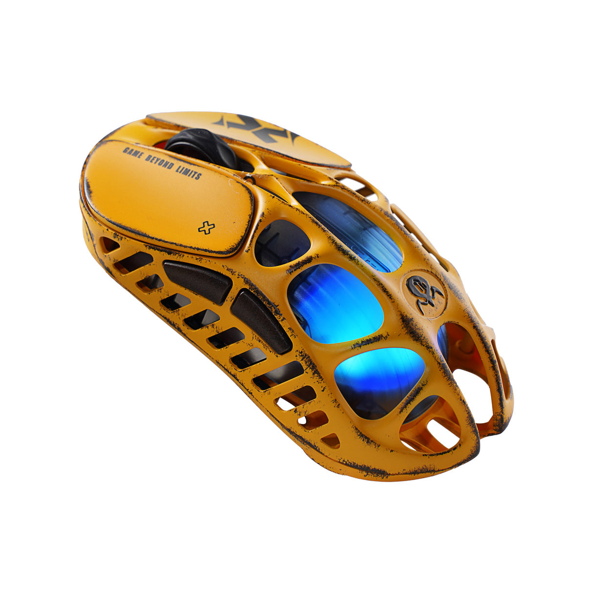 GravaStar Mercury X Pro Wireless Gaming Mouse Special Edition - Battle Worn Yellow
