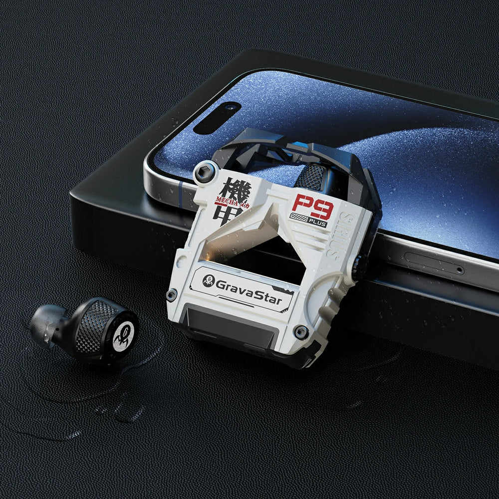 GravaStar Sirius P9 Plus ANC TWS Earbuds - White