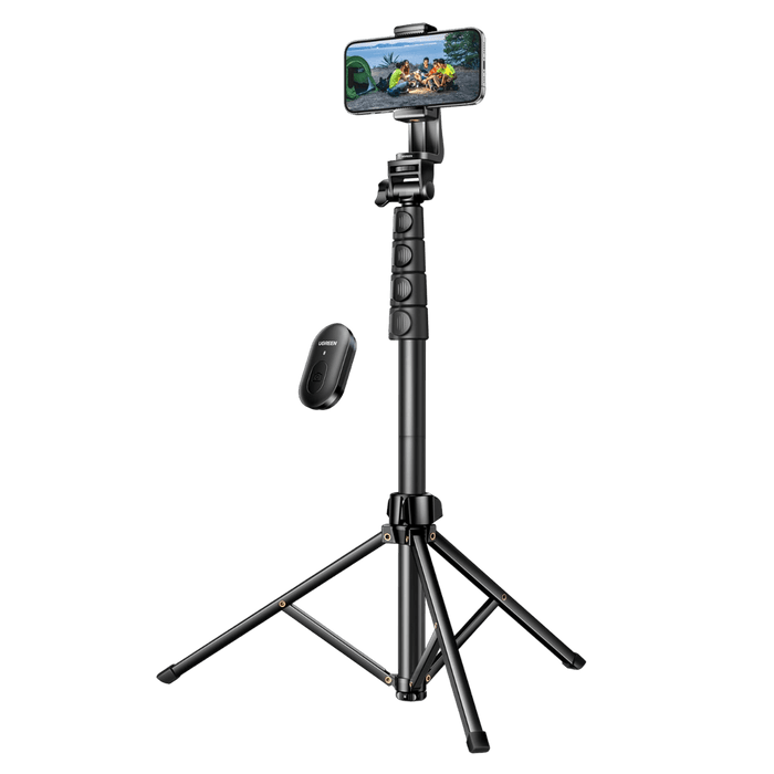 Ugreen 70 inch Aluminum Selfie Stick Tripod with Bluetooth Remote (LP680 - 15609)