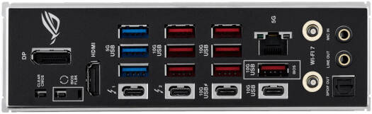 ASUS ROG STRIX Z890-E Gaming WIFI DDR5 ATX PC Motherboard - Black