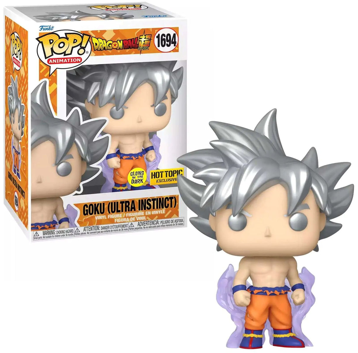 Pop! Animation: Dragon Ball S - Goku (Ultra Instinct)(GW)(Exc)