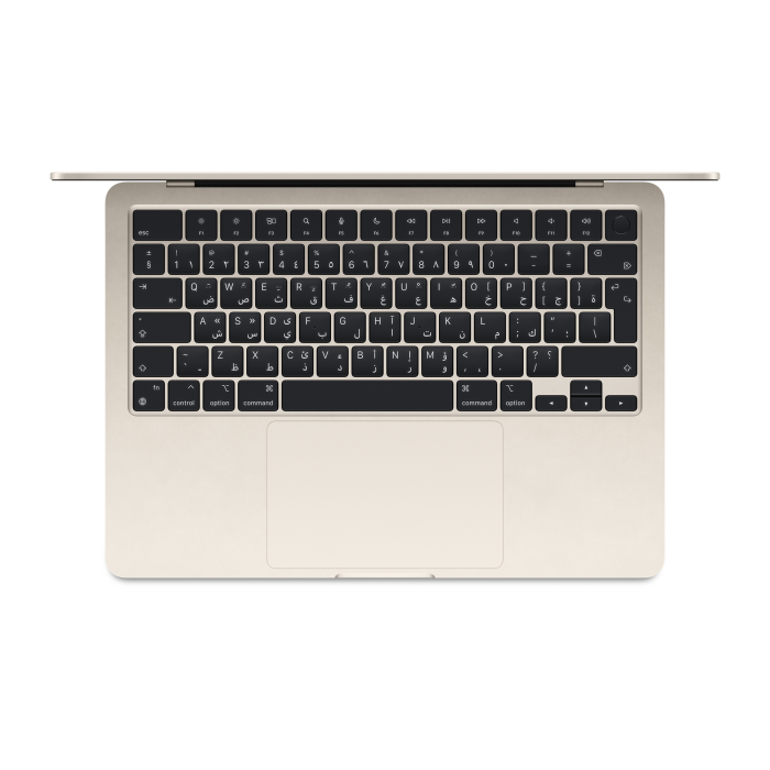 Apple MacBook Air 13" M4 Chip 10-Core CPU 8-Core GPU 16GB RAM 256GB SSD (Eng/Arb) - Star Light