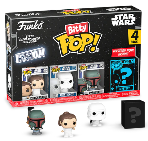 Bitty Pop! Star Wars: Star Wars - Leia 4pk