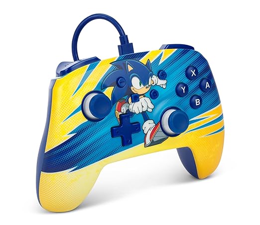 PowerA Enhanced Wired Controller for Nintendo Switch - Sonic