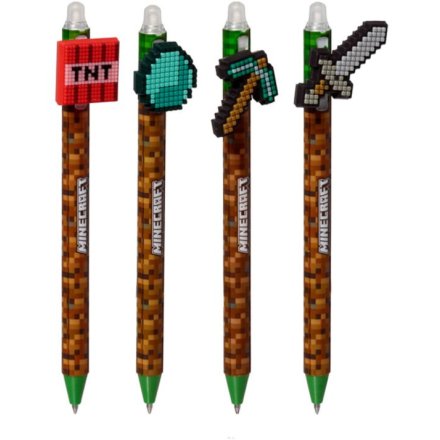 Minecraft - Erasable Ink Gel Pens