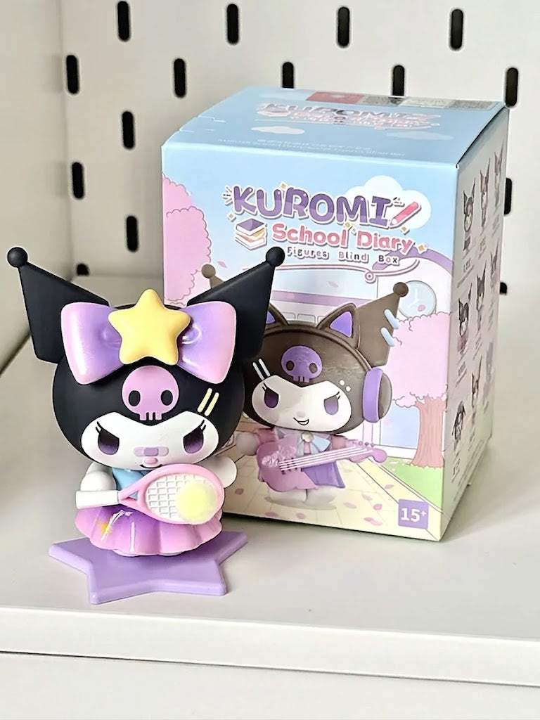 KUROMI School Diary Series Figures 7–10 cm (Blind Box) Selling Per Piece - 2303823010101