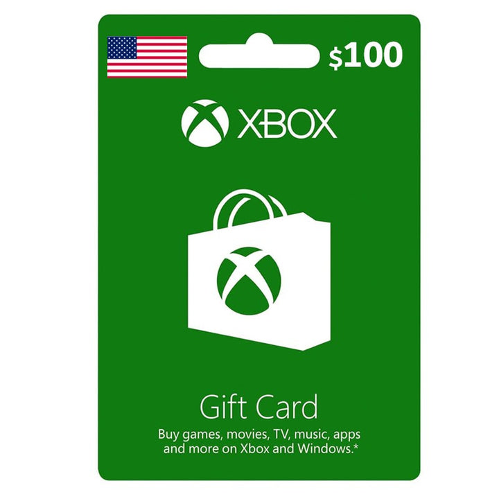 Microsoft Xbox Digital Gift Card 100$ - USA (SMS Delivery)