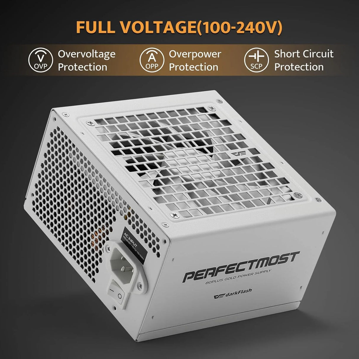 Dark Flash Perfectmost 850W ATX 3.1 PCIe 5.1 80 Plus Gold Power Supply