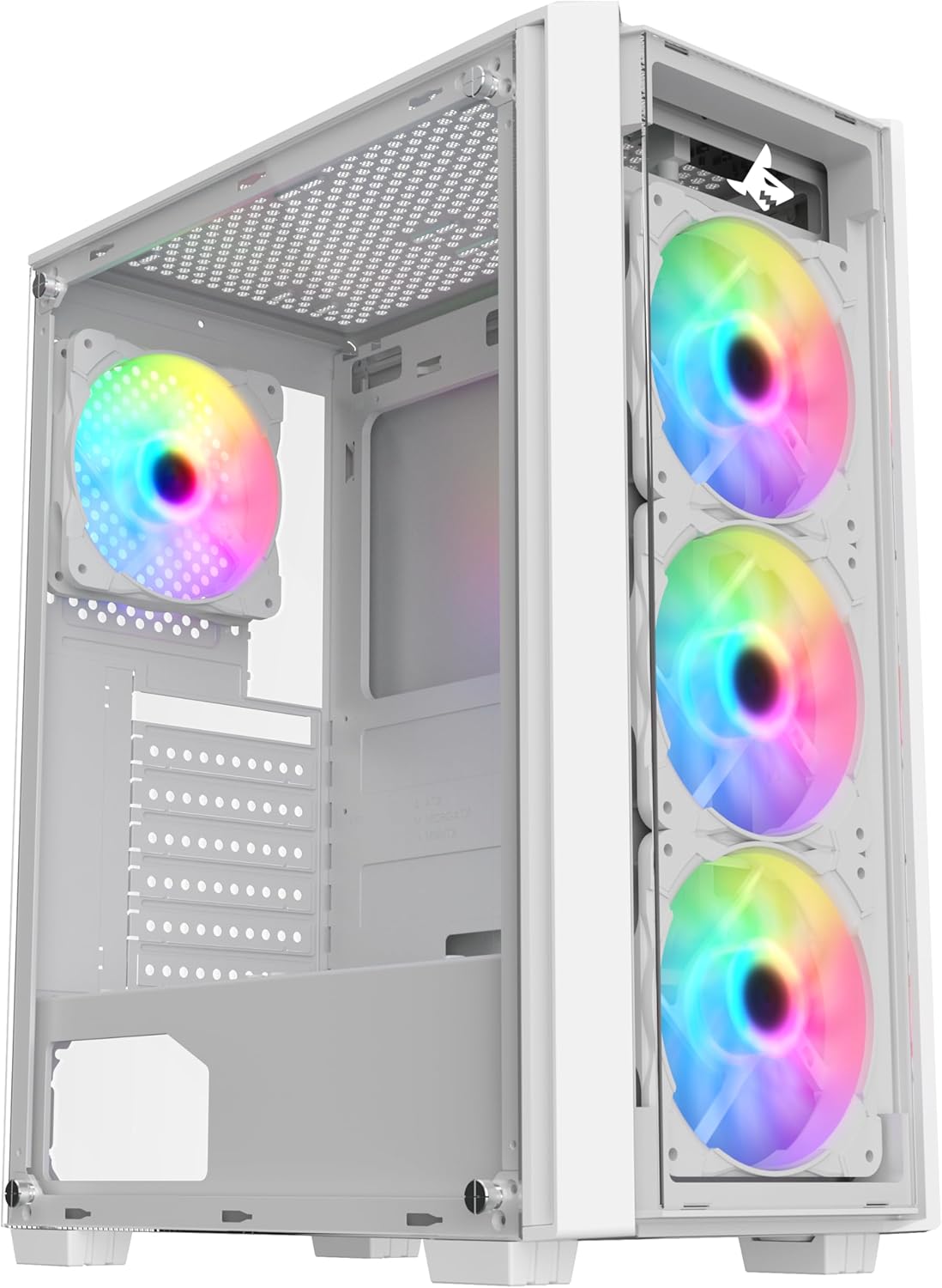 Gaming PC Intel Core I7-12700F, RTX 4060 White , 16GB RAM, Liquid CPU Cooler L240