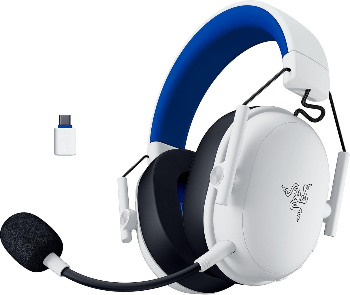 RAZER BlackShark V3 X Hyperspeed Gaming Headset for PlayStation - White RZ04-05420500-R3G1