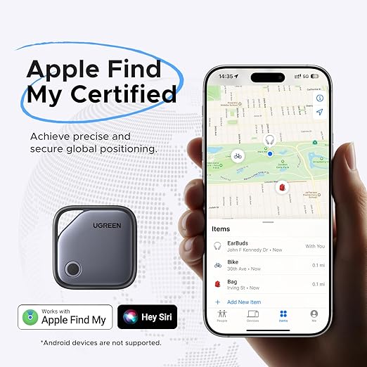 UGREEN Smart Finder Grey