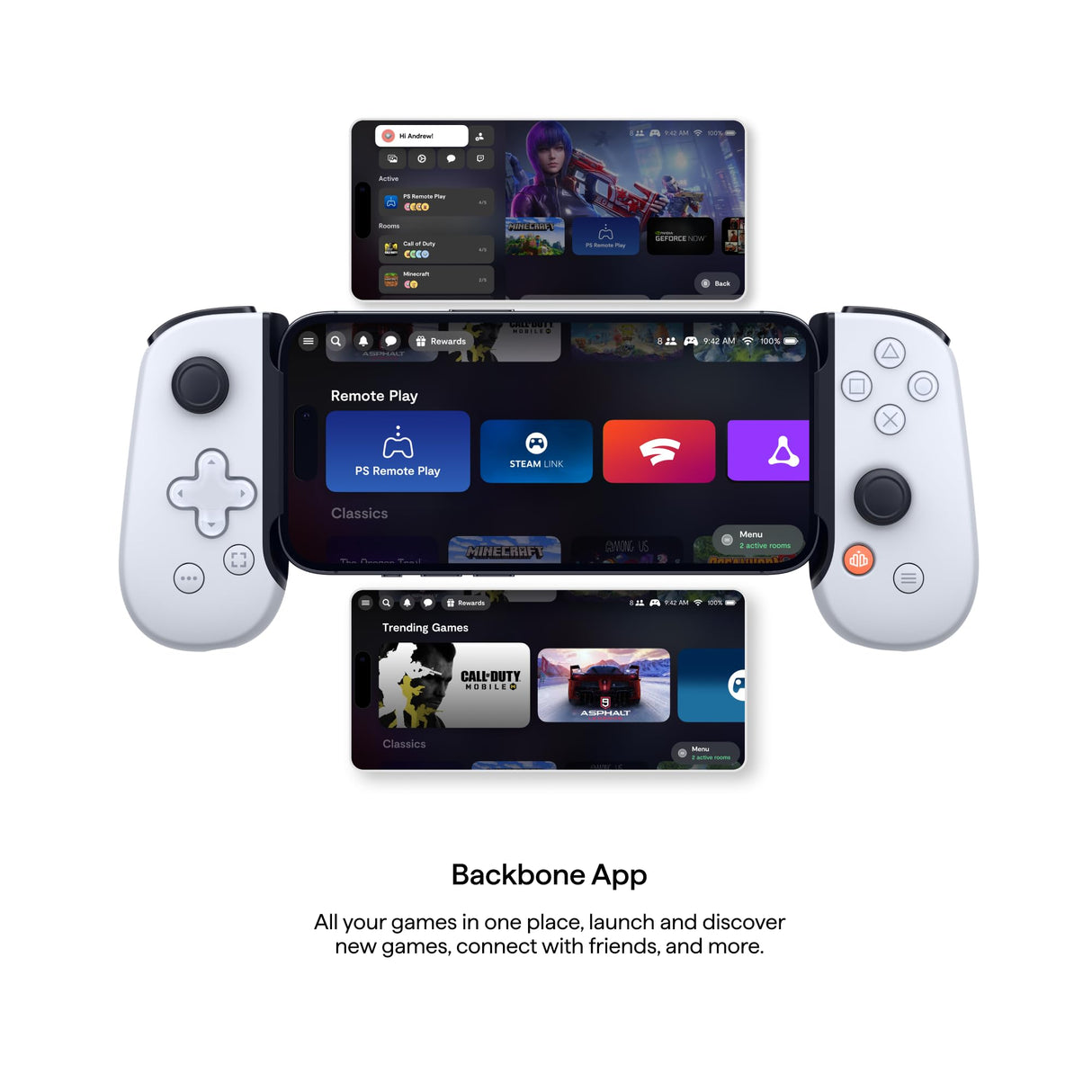 PS5 BACKBONE Controller For iPhone  - PlayStation® Edition (Lightning Port)