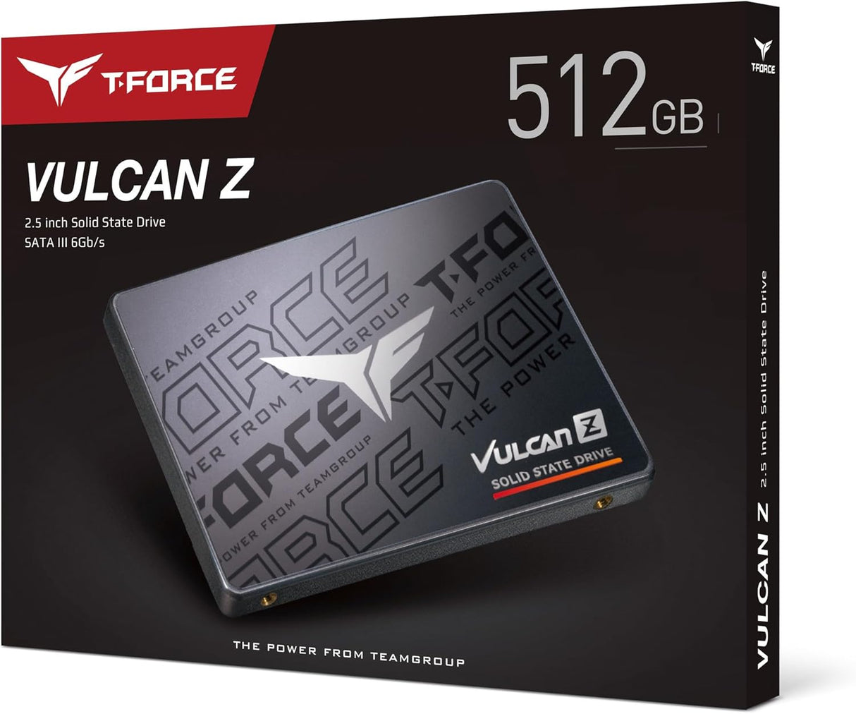 T.Force Vulcan Z 2.5 inch 512GB Solid State Drive Sata III 6GB/s