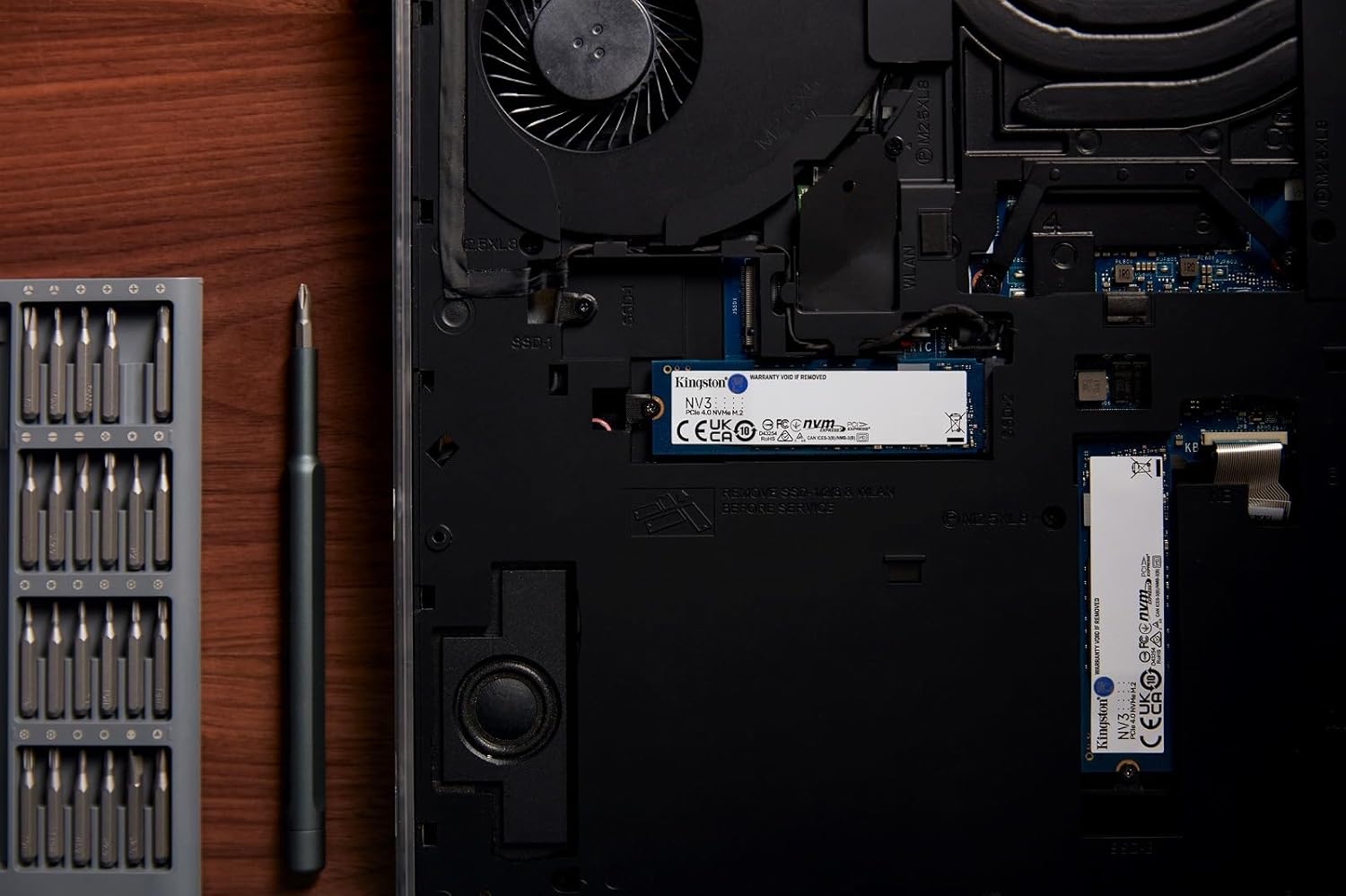 Kingston NV3 4TB PCle 4.0 x4, NVMe M.2 2280 Internal SSD