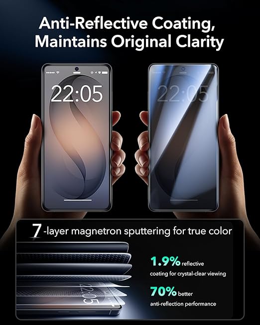 ESR Galaxy S26 Ultra Armorite (UltraFit Tray) Privacy Screen Protector - Privacy