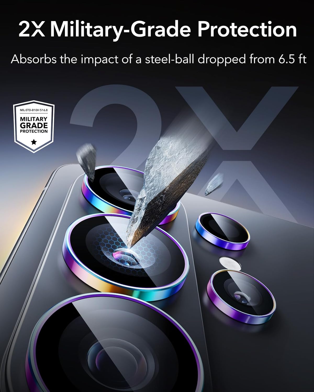 ESR Galaxy S26 Ultra Armorite Camera Glass Protectors