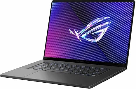 Gaming Laptop ASUS ROG Zephyrus G16 GU605MI, 16" WQXGA OLED 240Hz Display, Intel Core Ultra 9 185H, 16GB RAM, 1TB SSD, GeForce RTX 4070 8GB, English Keyboard,Win 11,Eclipse Gray