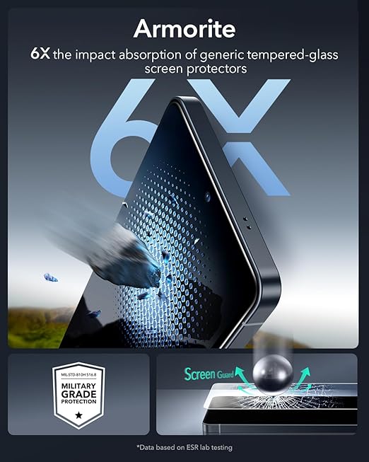 ESR Galaxy S26 Ultra Armorite (UltraFit Tray) Privacy Screen Protector - Privacy