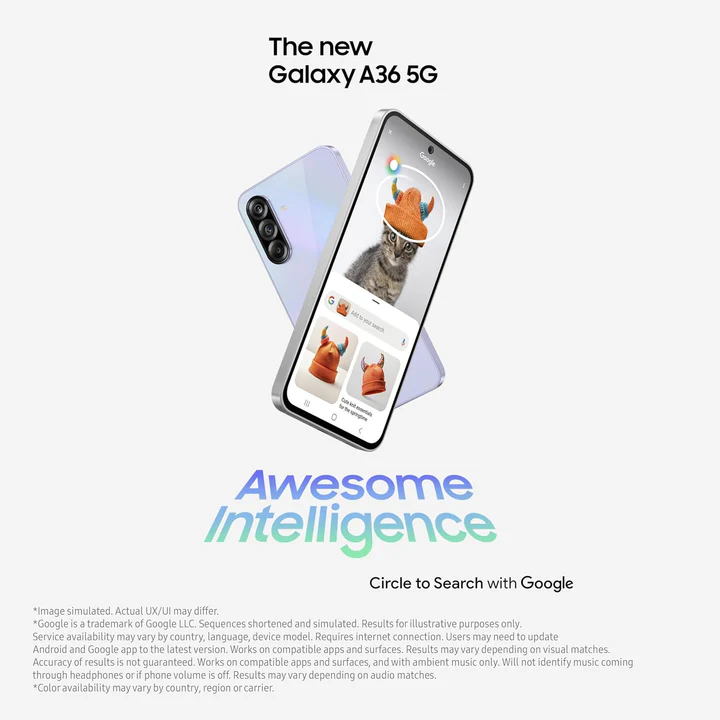 Samsung Galaxy A36 5G,6.7", 8 GB RAM