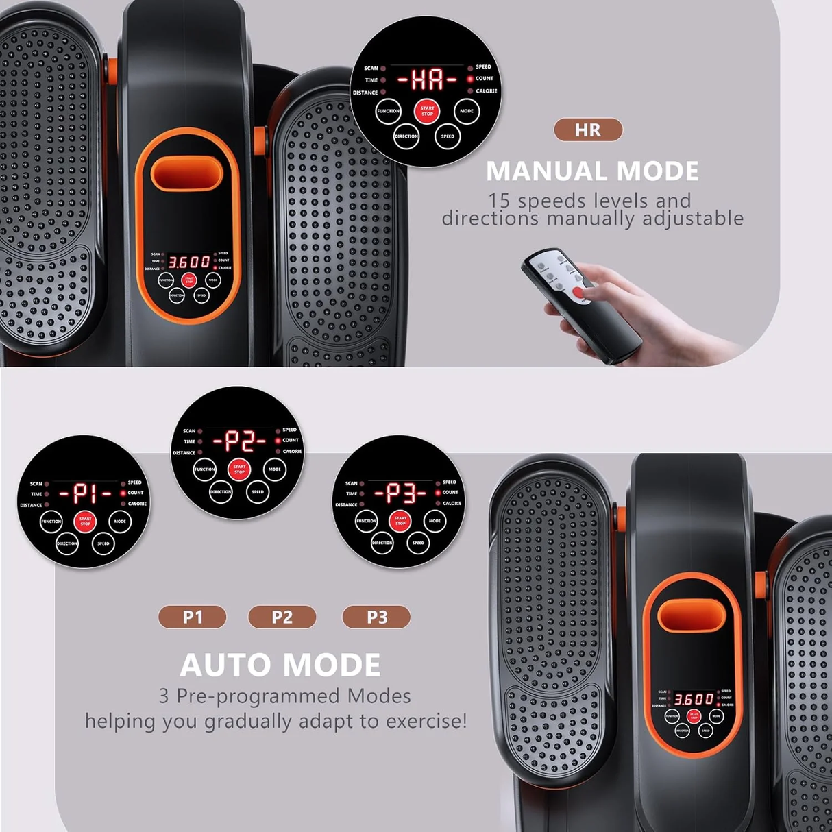 Electric elliptical bike