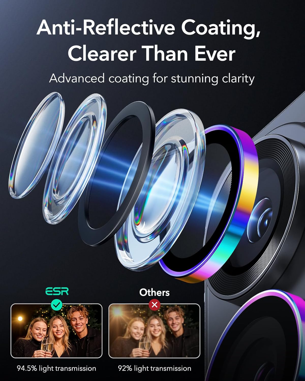 ESR Galaxy S26 Ultra Armorite Camera Glass Protectors