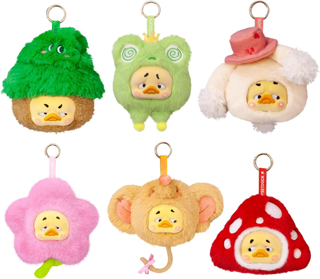Upsetduck Fable Rebels Duck Plush Earphone Case (Blind Box) - UP-98268